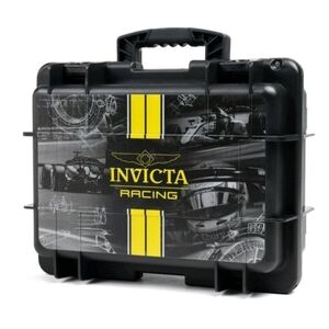 Invicta 8-Slot Dive Impact Watch Case, Racing Team, SKC Black (DC8RT-SKCBLK)